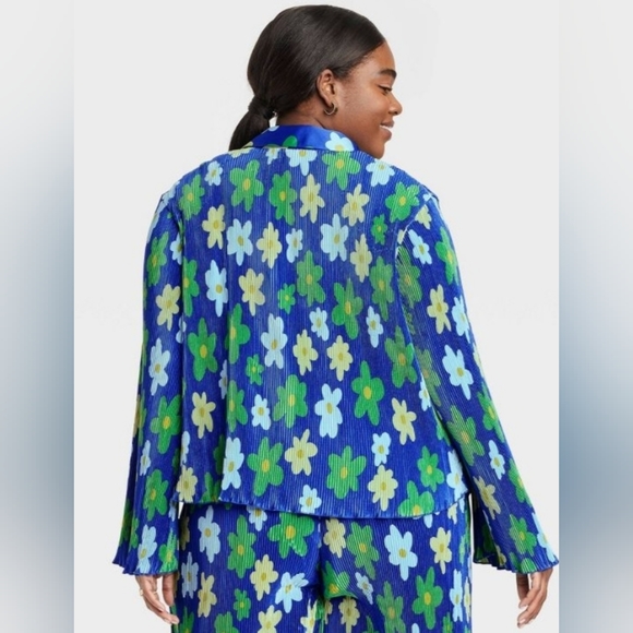 NWT 2X Women's Cropped Button-Down Shirt Target BHM Sammy B - Picture 2 of 13